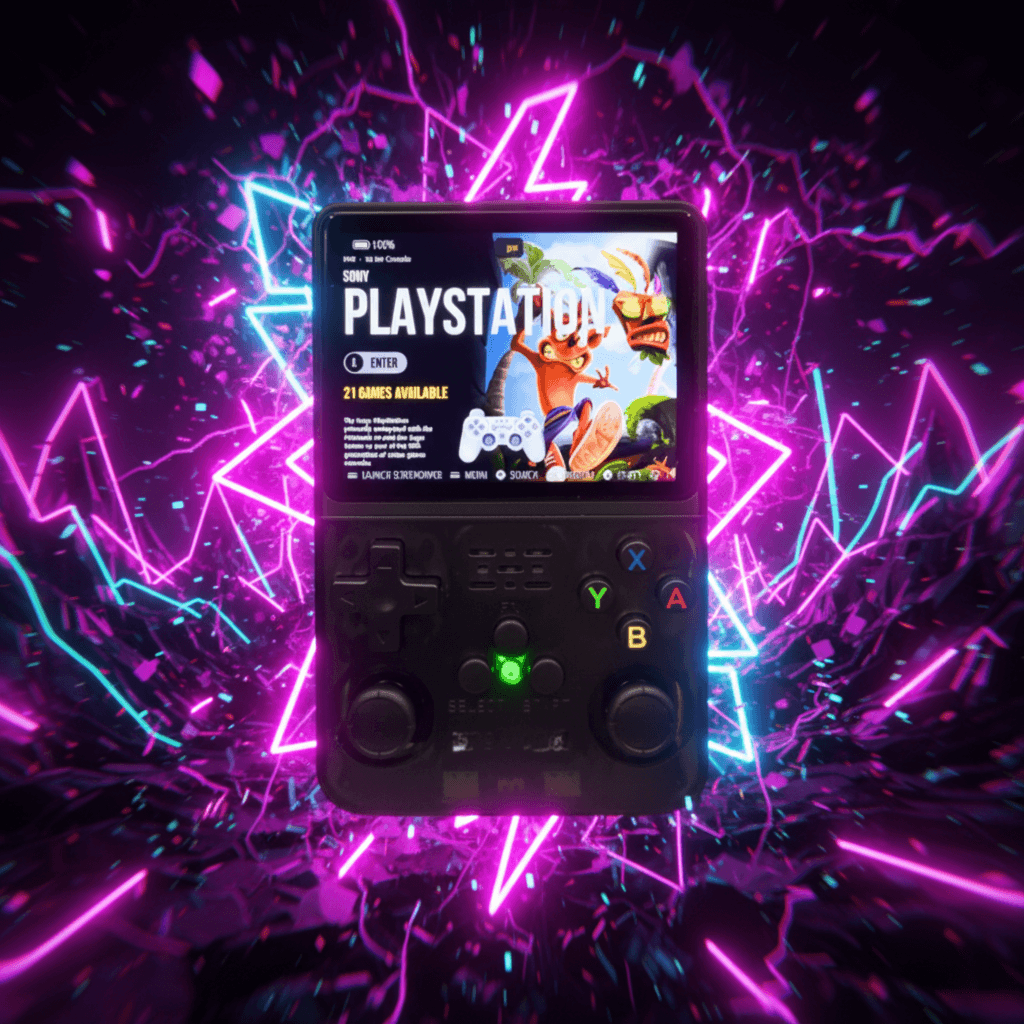 Arcade Palm PALMCADE Retro Handheld Console - Stealth Mode